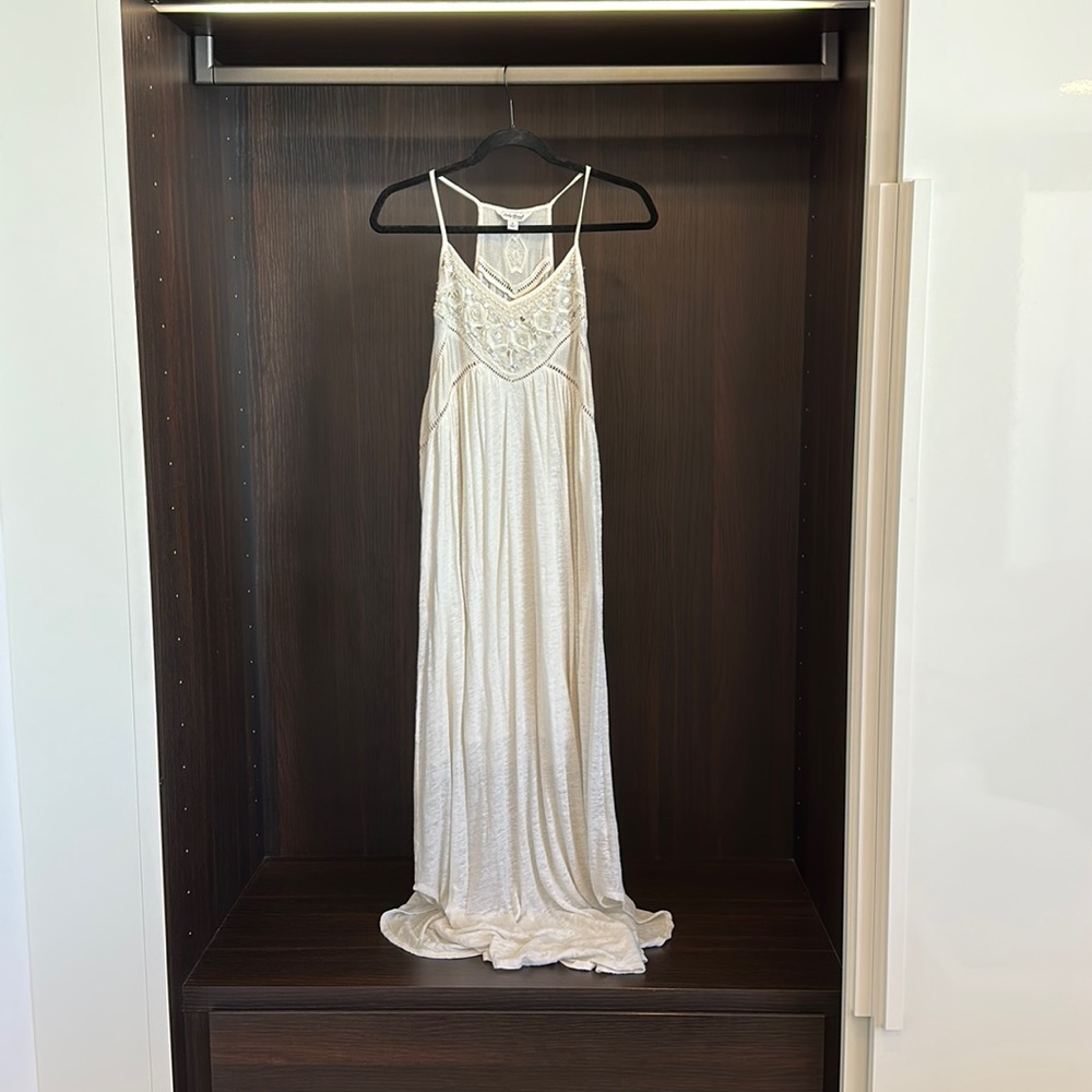 Lucky Brand Beaded Maxi Dress